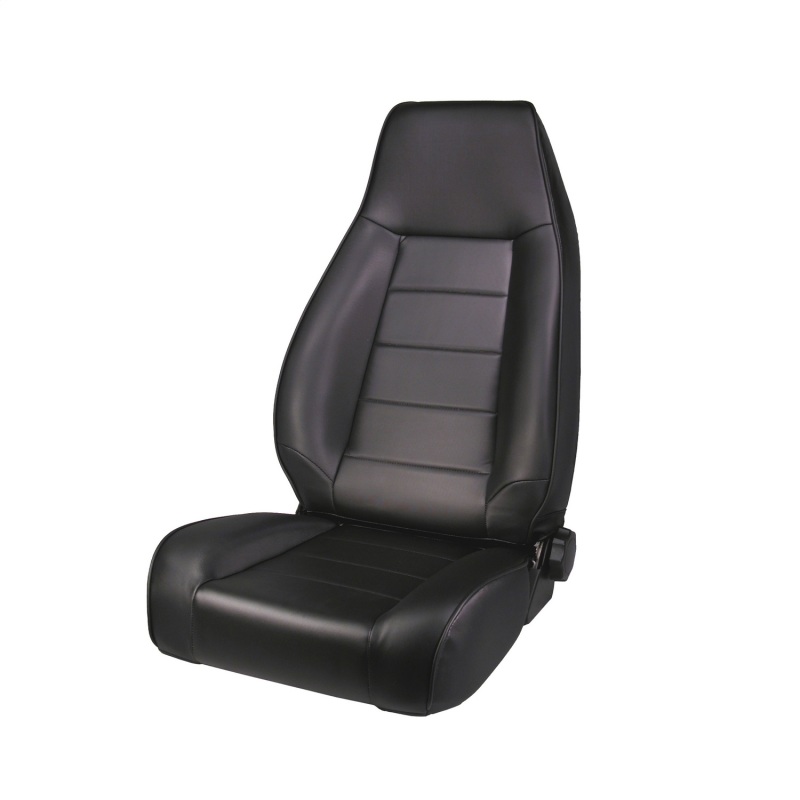 Jeep Wrangler High-Back Front Seat - Rugged Ridge - Reclinable - Black Denim - `97-`02